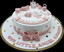 A baby shower design Zeppoli has made