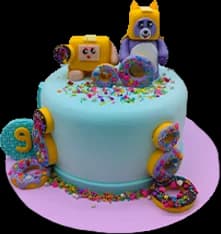 A character cakes design Zeppoli has made