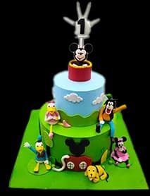 A character cakes design Zeppoli has made
