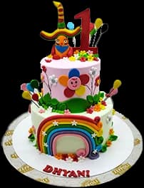 A character cakes design Zeppoli has made