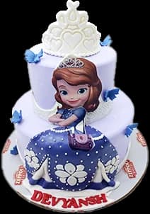 A doll and princess design Zeppoli has made