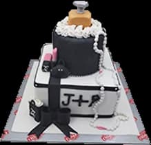 A makeup cakes design Zeppoli has made