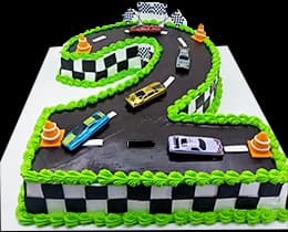 A number cakes design Zeppoli has made