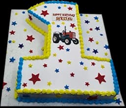 A number cakes design Zeppoli has made