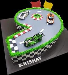 A number cakes design Zeppoli has made